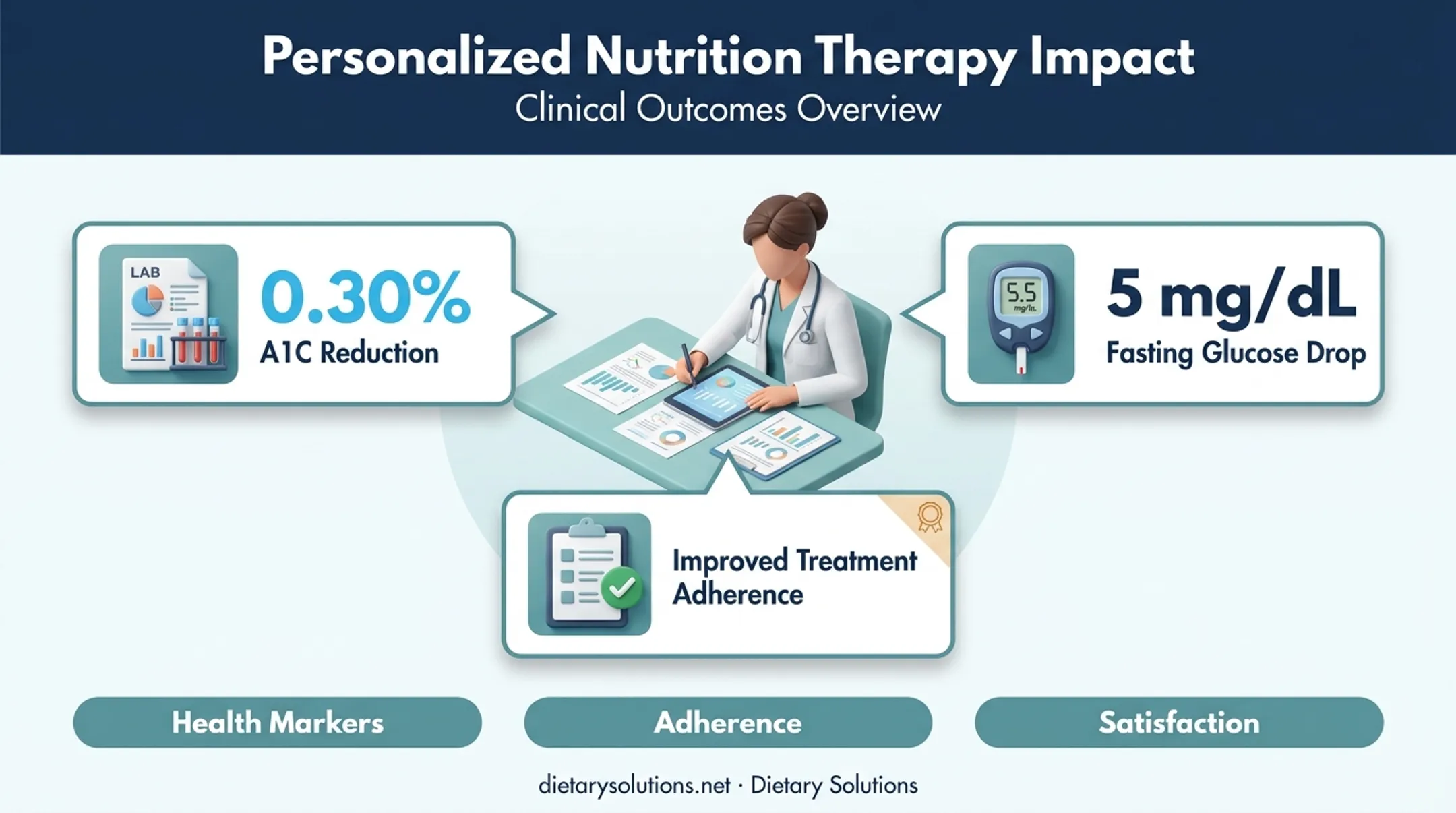 Benefits of personalized dietitian nutrition guidance on health outcomes