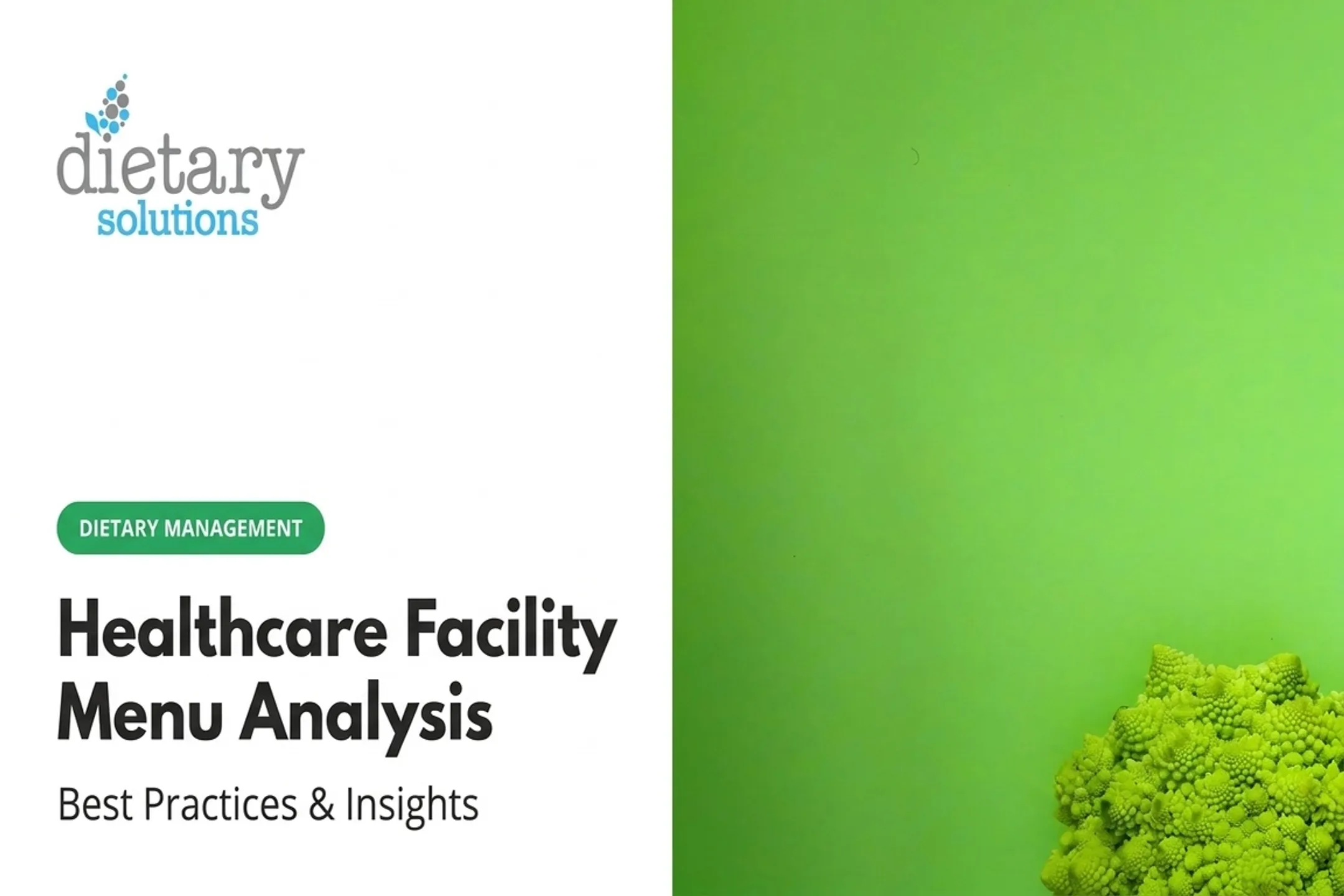 Healthcare Facility Menu Analysis: Best Practices & Insights