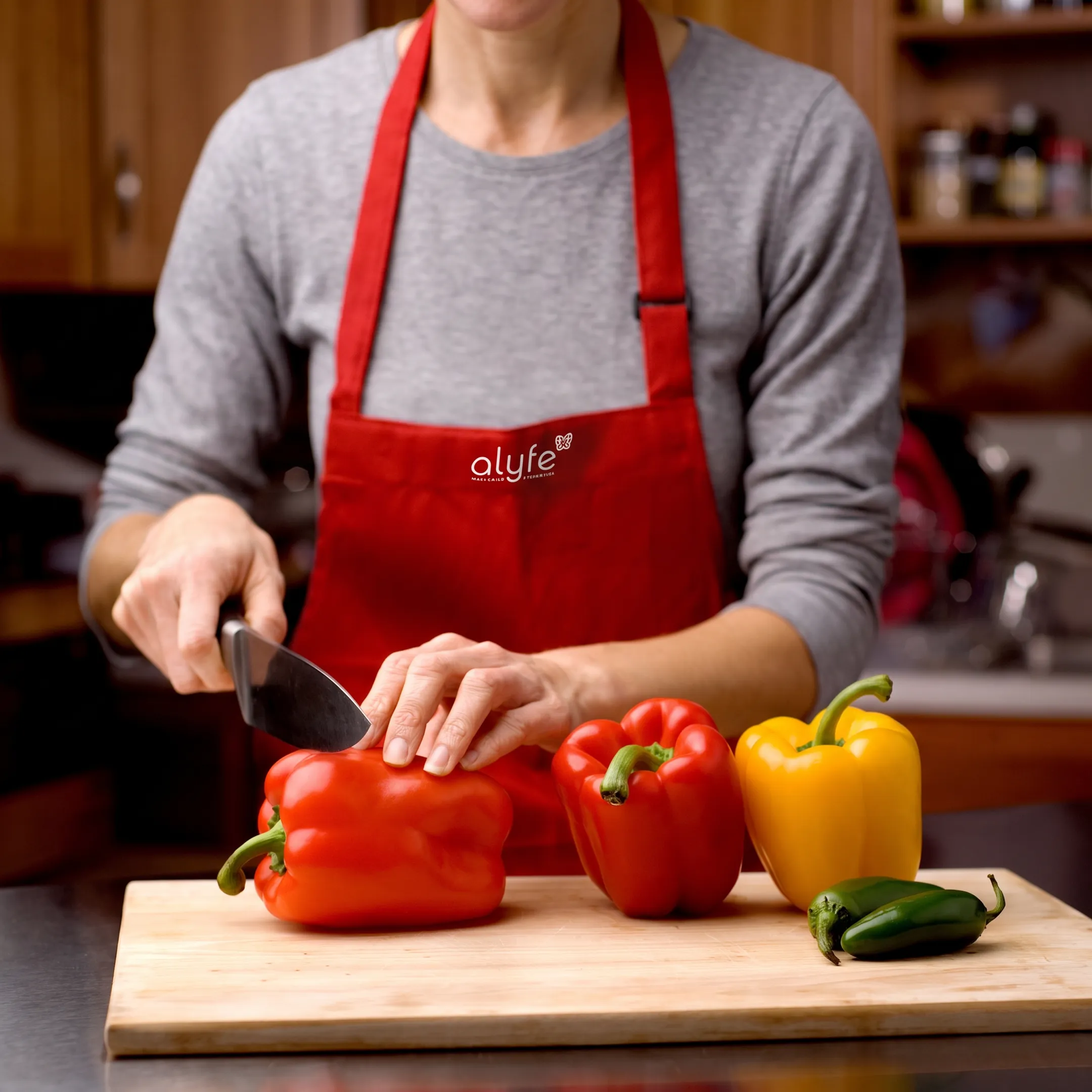 Dietitian reviewing a healthcare menu plan