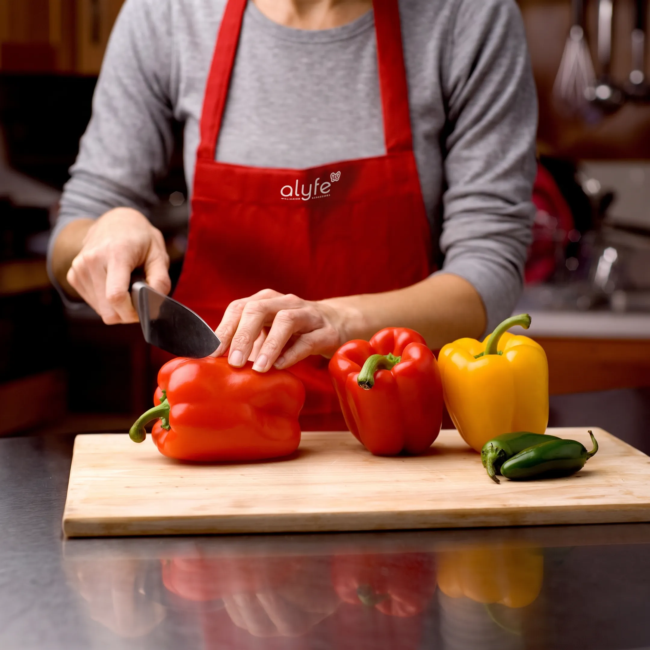 Dietary consultant reviewing a senior care menu with facility staff