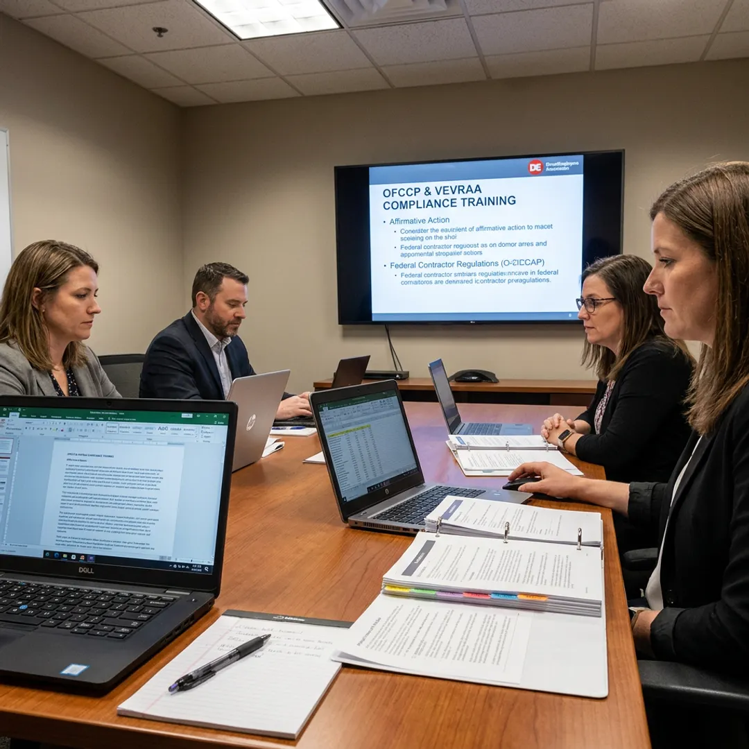 HR compliance training session for professionals