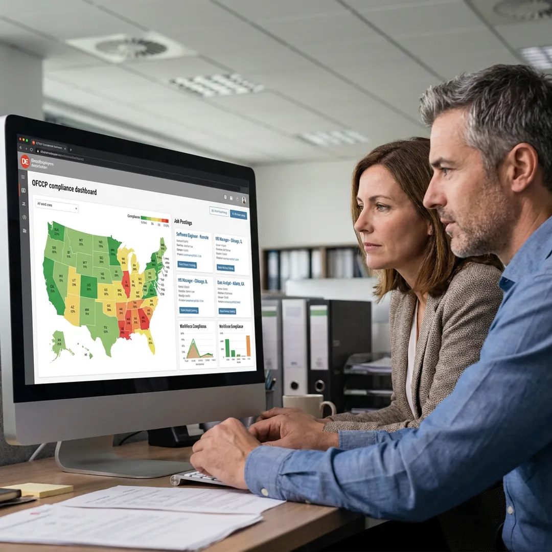 Multi-state employment compliance dashboard