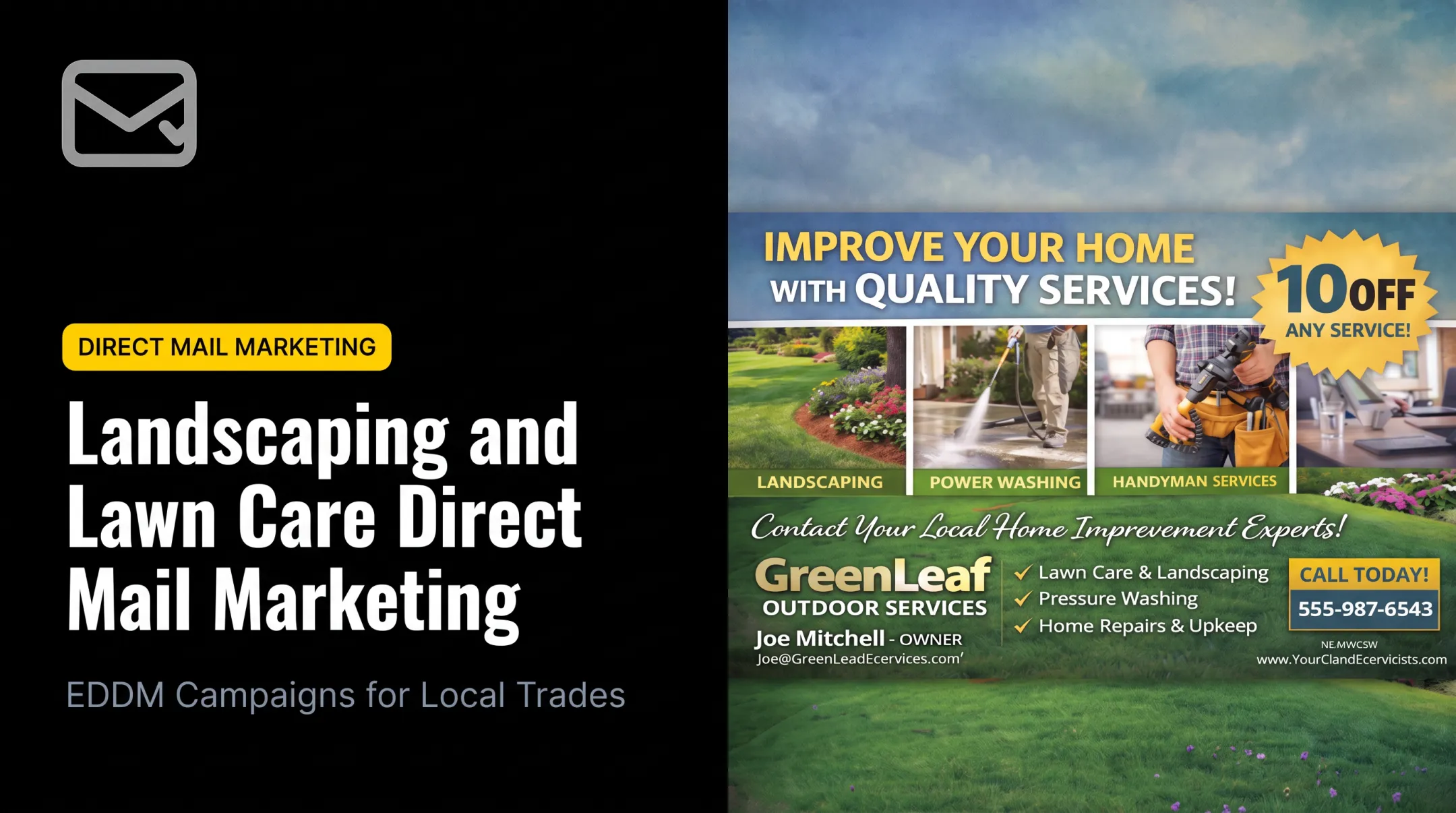 Landscaping and Lawn Care Direct Mail Marketing
