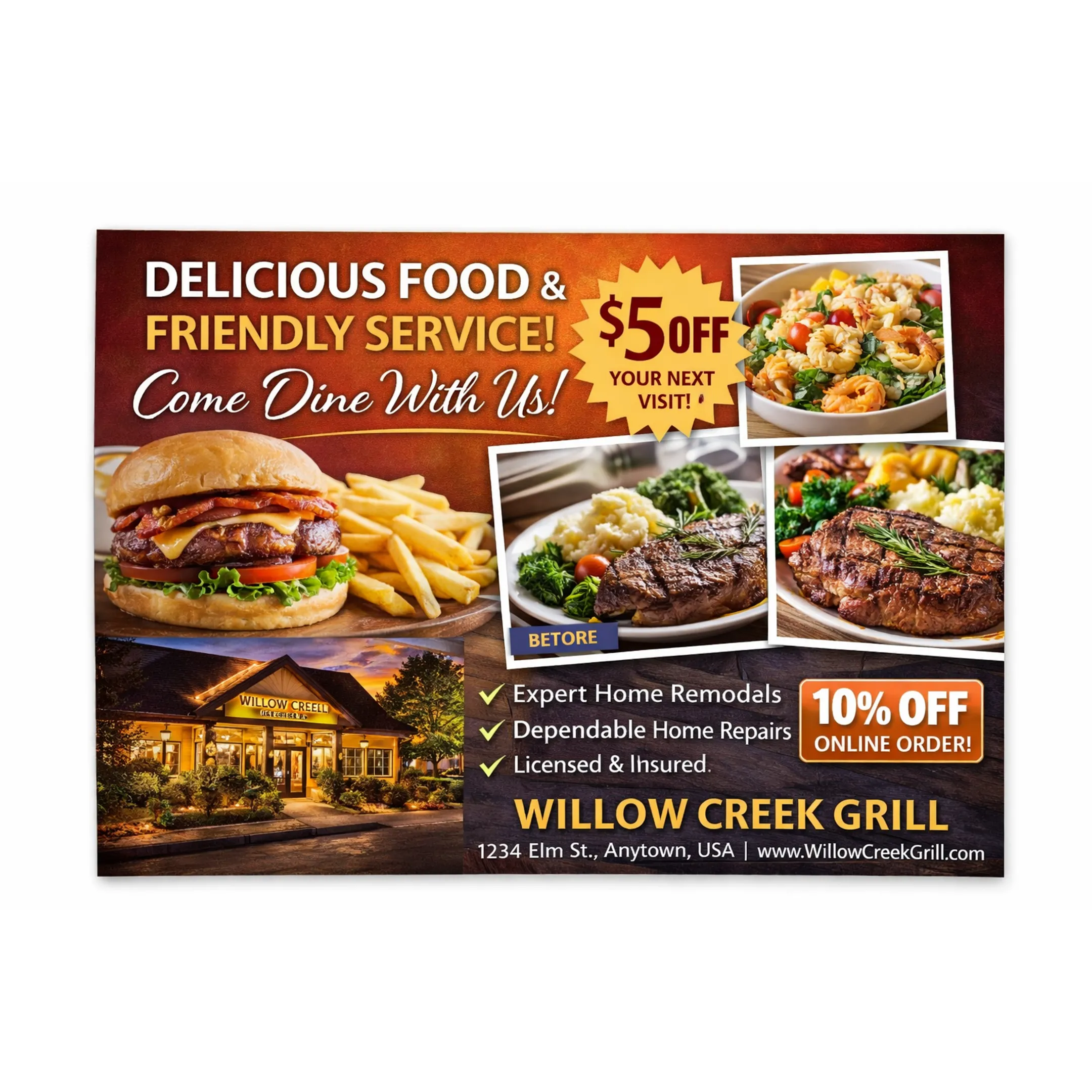Stacks of printed direct mail postcards prepared for Miami business marketing