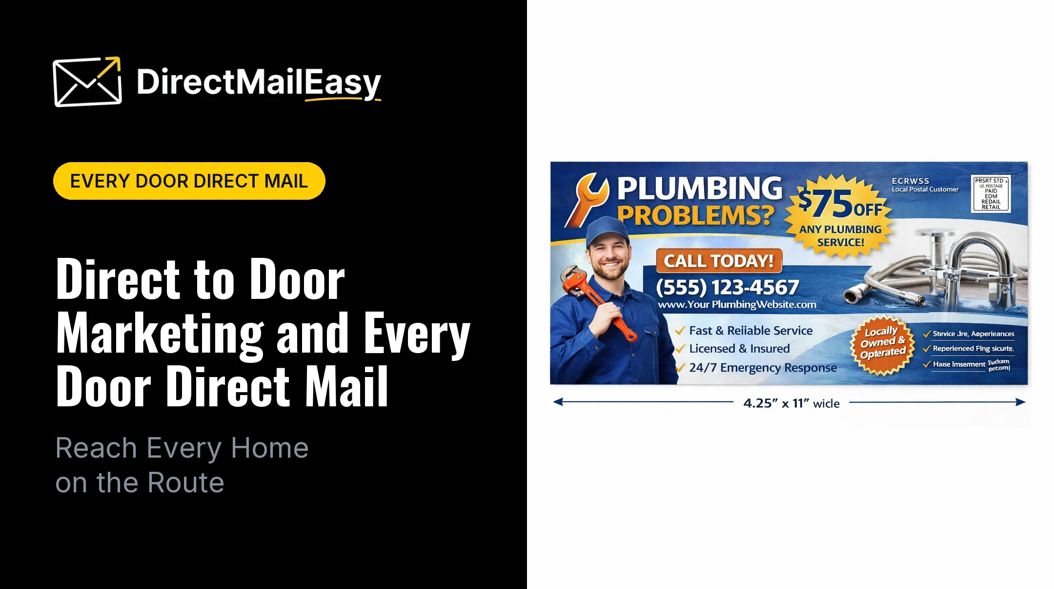 Direct to Door Marketing and Every Door Direct Mail