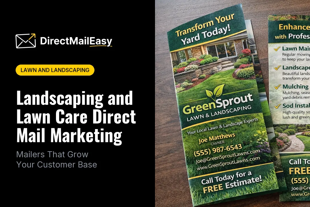 Landscaping and Lawn Care Direct Mail Marketing