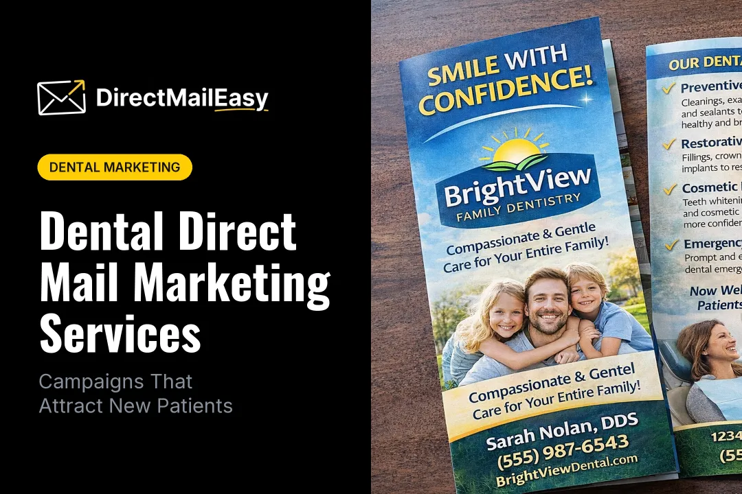 Dental Direct Mail Marketing Services