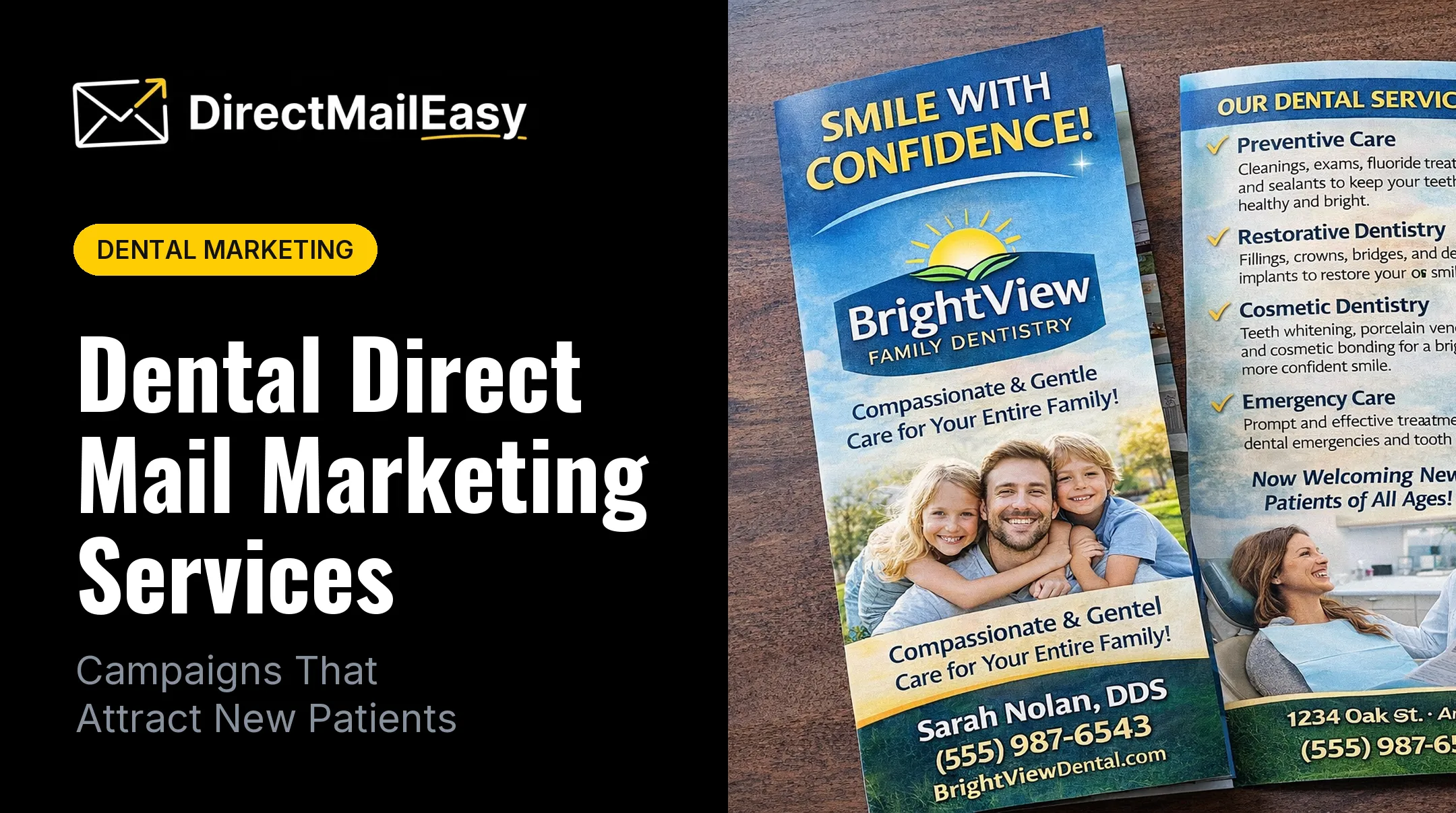 Dental Direct Mail Marketing Services