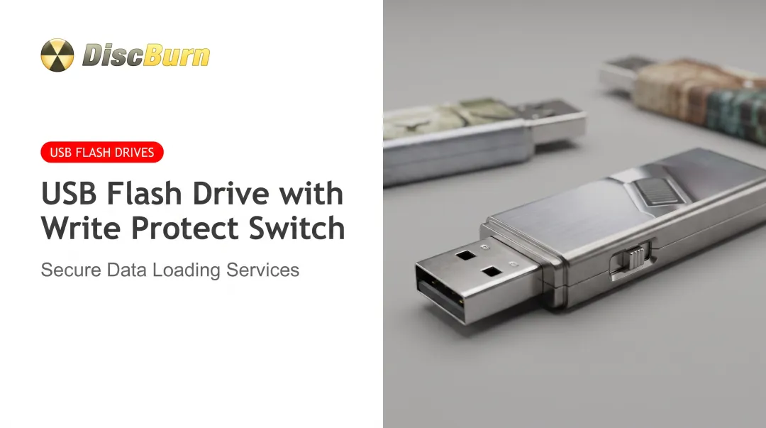 USB Flash Drive with Write Protect Switch