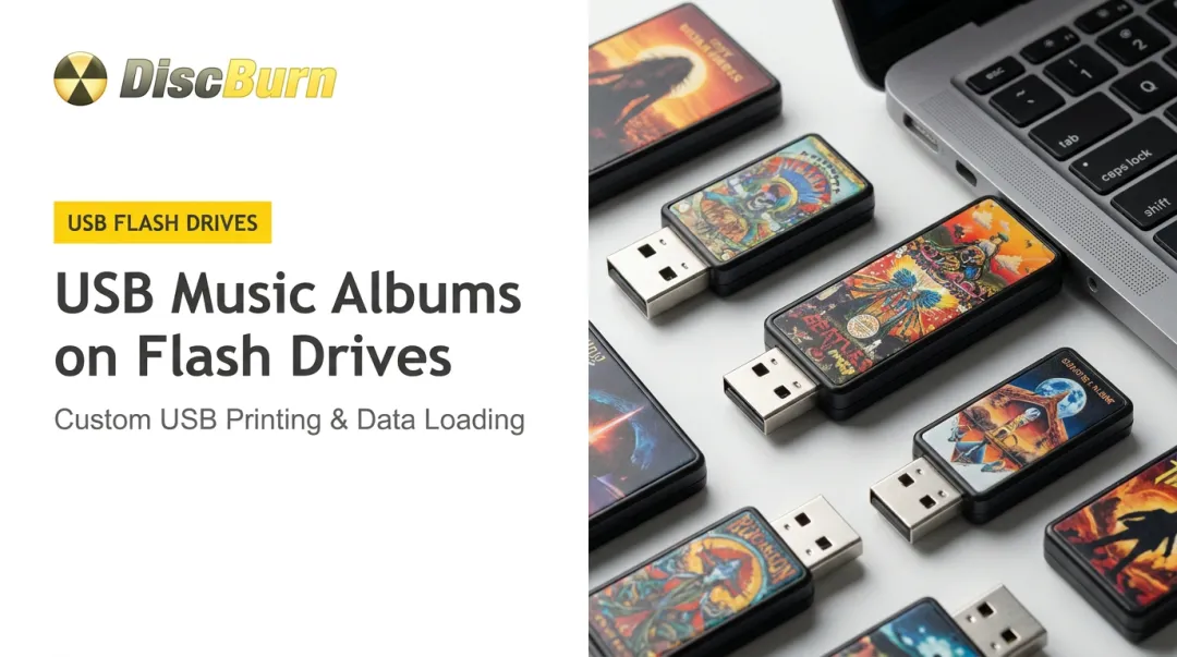 USB Music Albums on Flash Drives