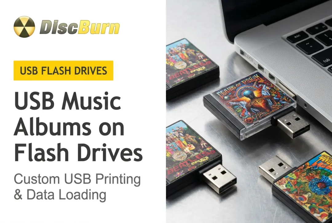 USB Music Albums on Flash Drives