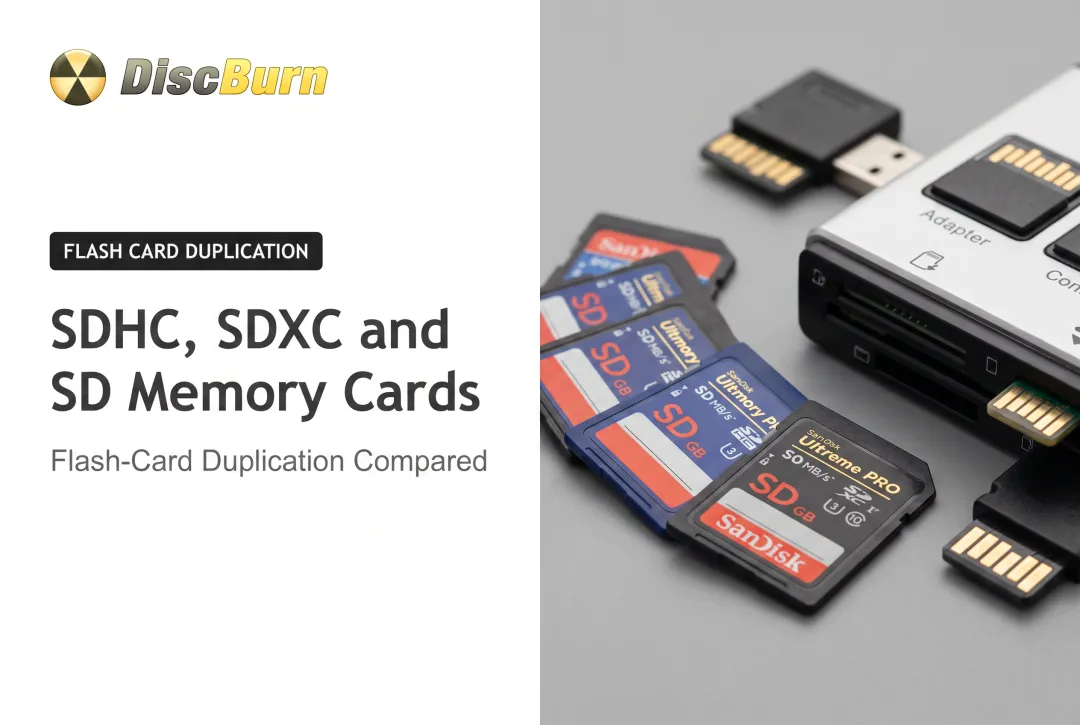 SDHC, SDXC and SD Memory Cards