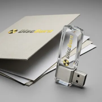 Custom Engraved Crystal USB Flash Drives