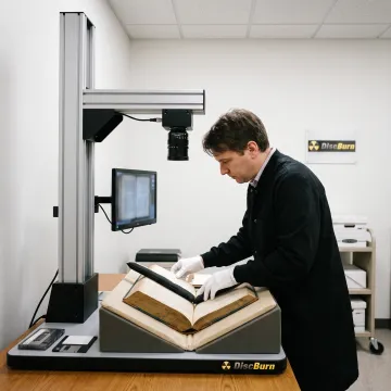Non-Destructive Book Scanning and Digitization Services
