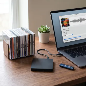 CD to MP3 Ripping and Conversion