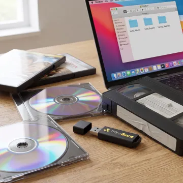 Digital files created from legacy media