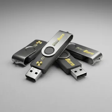 Bulk Custom Swivel USB Flash Drives