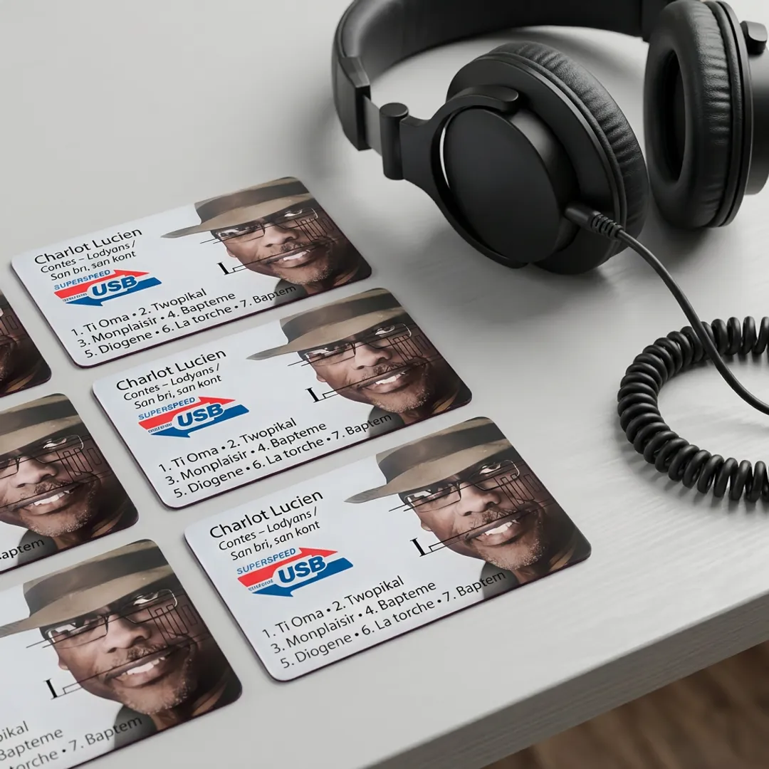 Custom USB Music Cards