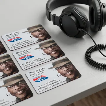 Custom USB Music Cards