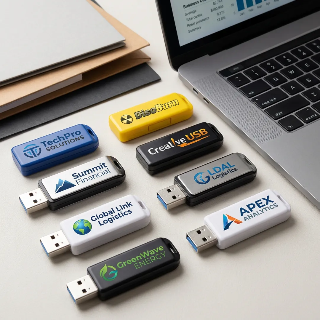Custom Branded USB Flash Drives with Logo
