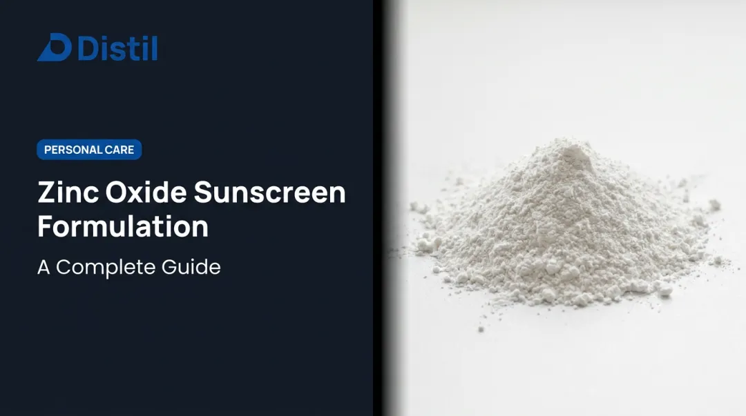 Zinc Oxide Sunscreen Formulation: A Complete Guide