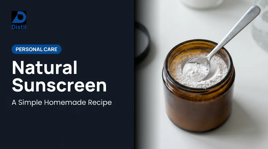 Natural Sunscreen: A Simple Homemade Recipe