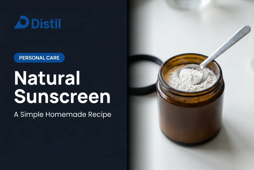 Natural Sunscreen: A Simple Homemade Recipe