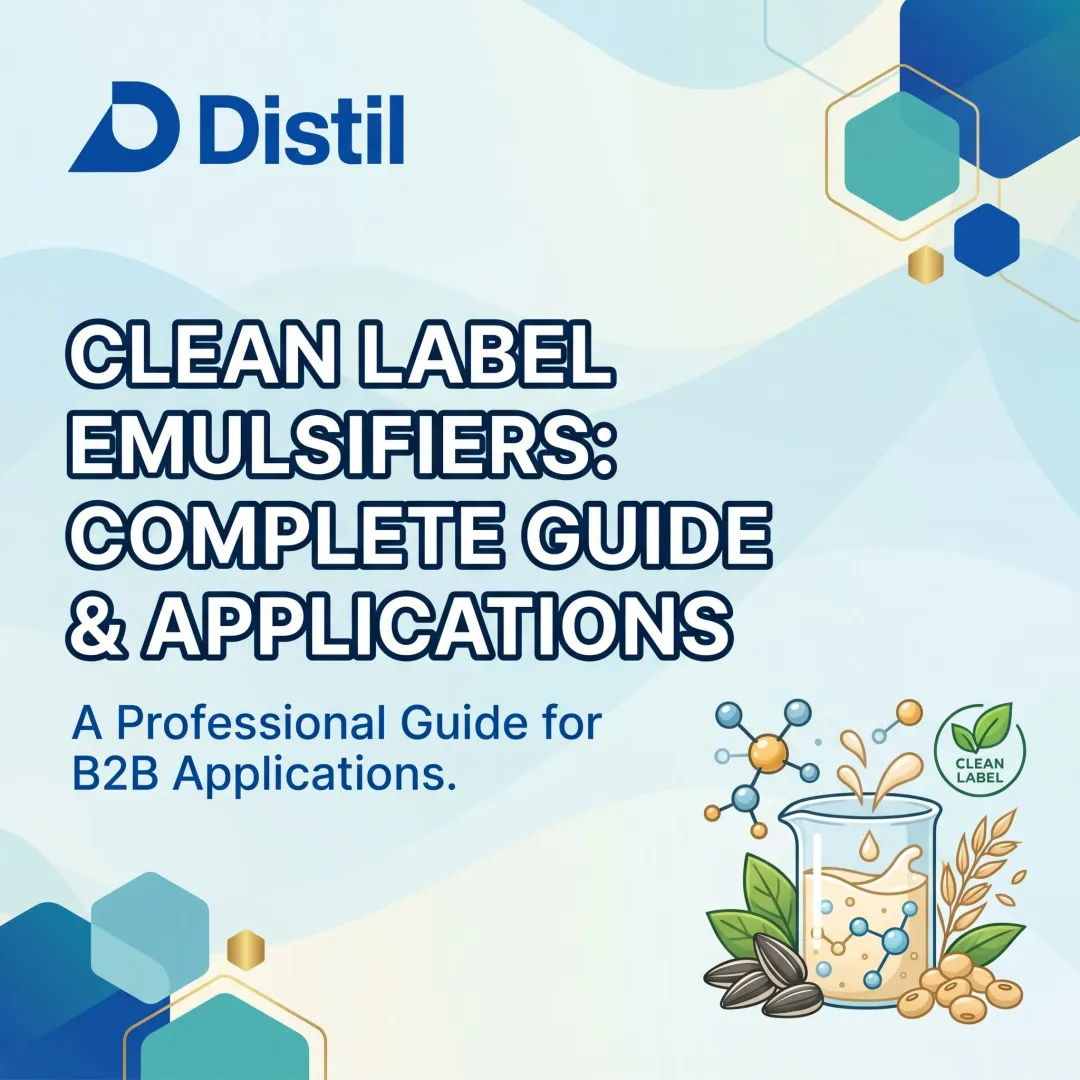 Clean Label Emulsifiers: Complete Guide & Applications