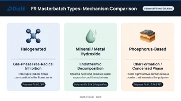 Three flame retardant masterbatch types chemistry mechanisms and applications comparison