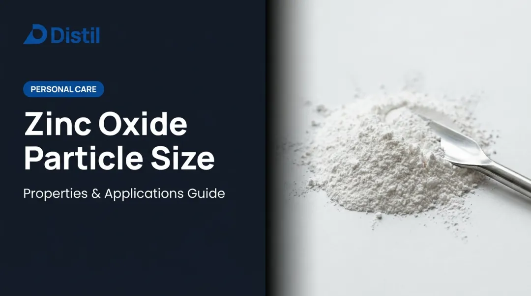 Zinc Oxide Particle Size: Properties & Applications Guide