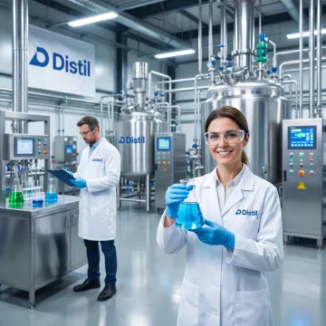 Chemical manufacturing process review with lab and production teams
