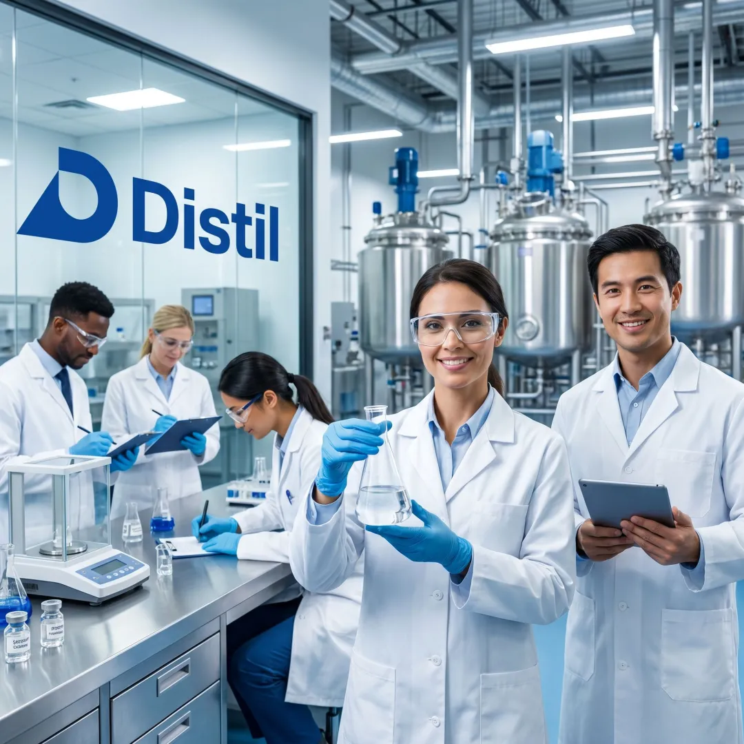 Custom chemical synthesis process in laboratory and production