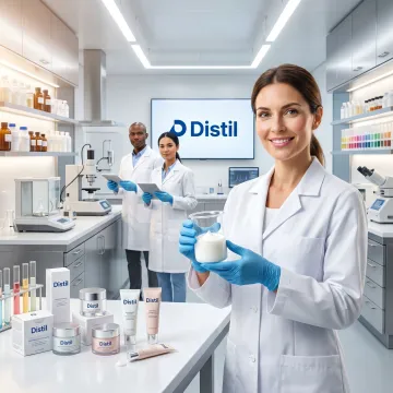 Cosmetic manufacturing process and quality review