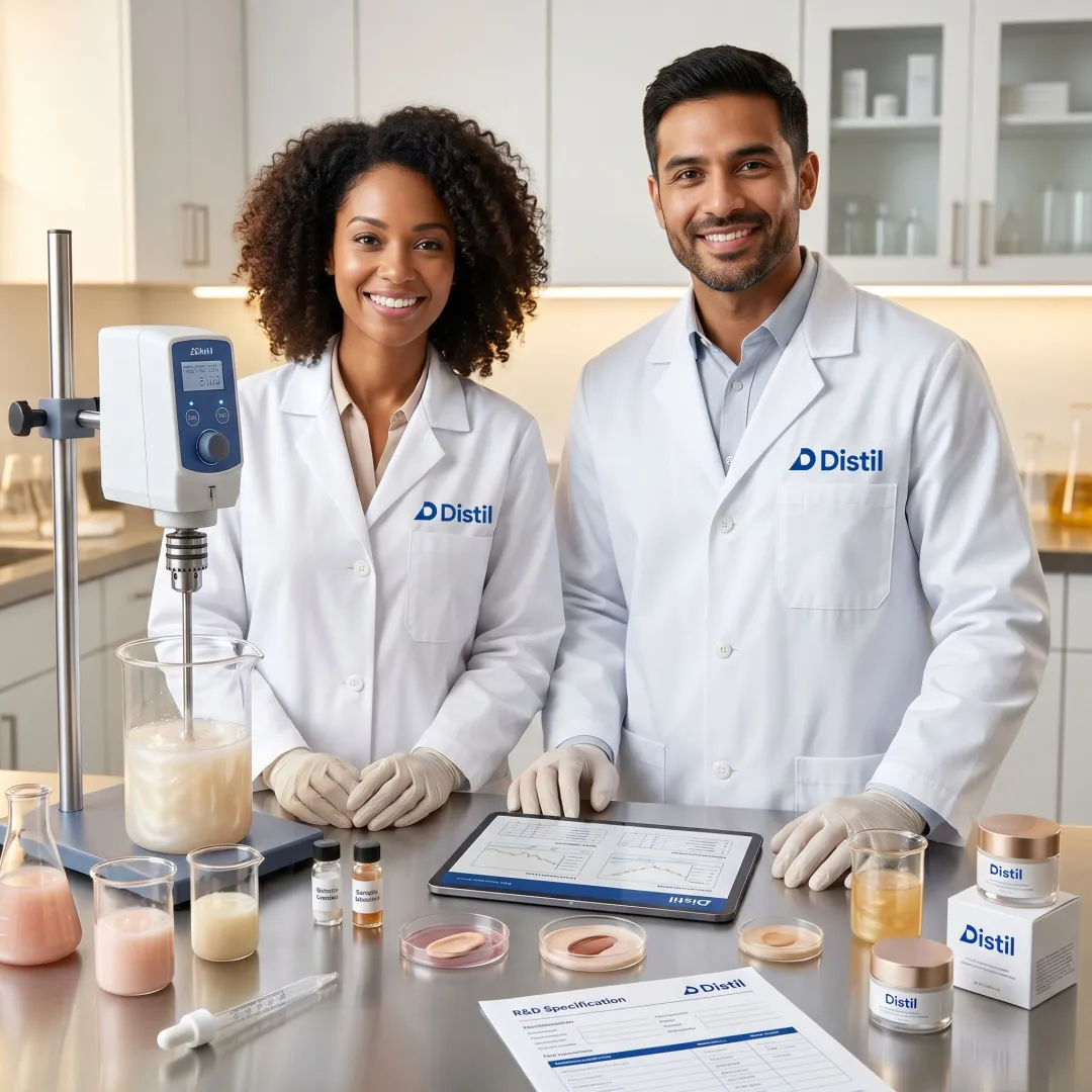 Custom Cosmetics Formulation & Contract Manufacturing