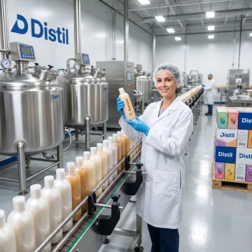 Hair care product contract manufacturing line