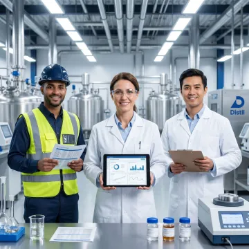 Specialty chemical manufacturing process and quality review