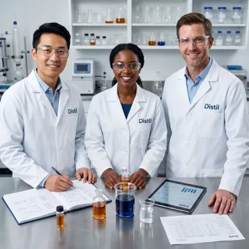 Custom formulation development process in a lab