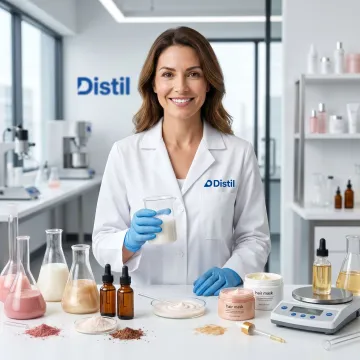 Custom haircare and skincare formulation lab