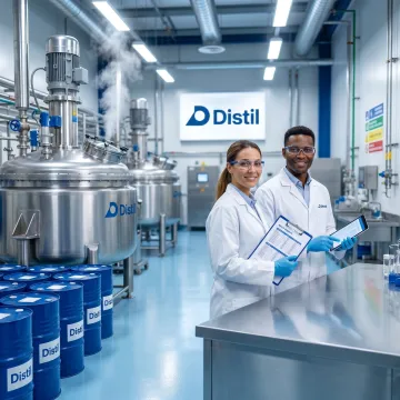 Bulk custom chemical manufacturing facility and team