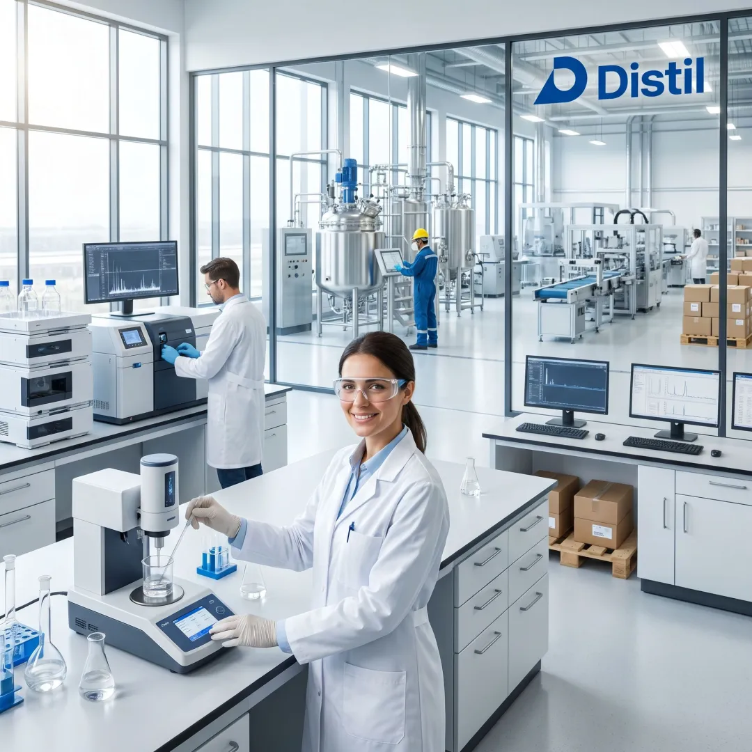 Chemical development process from lab testing to production