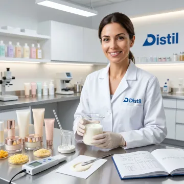 Cosmetic formulation testing with natural emulsifiers