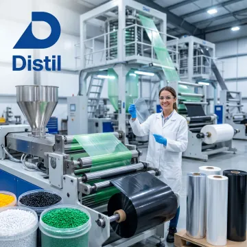Agricultural film production with polymer additives