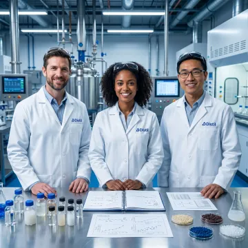 Polymer additives development and production team