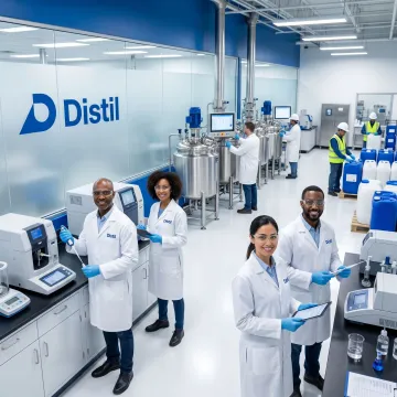 Chemical manufacturing process from lab to scale-up