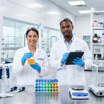 Chemical formulation development process in a laboratory