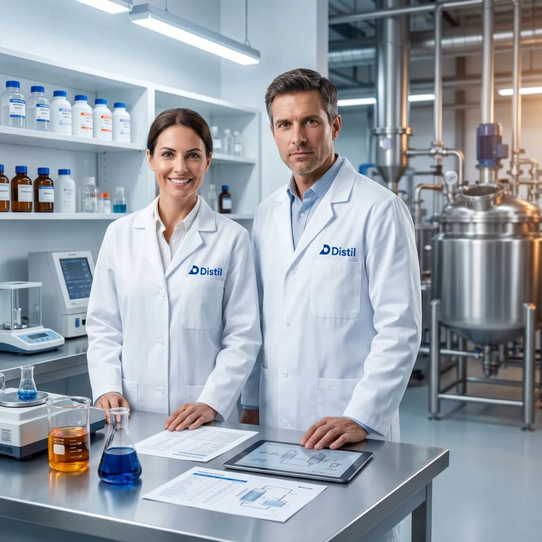 Formulation development process in a specialty chemicals lab