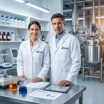 Formulation development process in a specialty chemicals lab