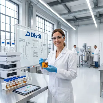 Chemical formulation process from lab testing to production