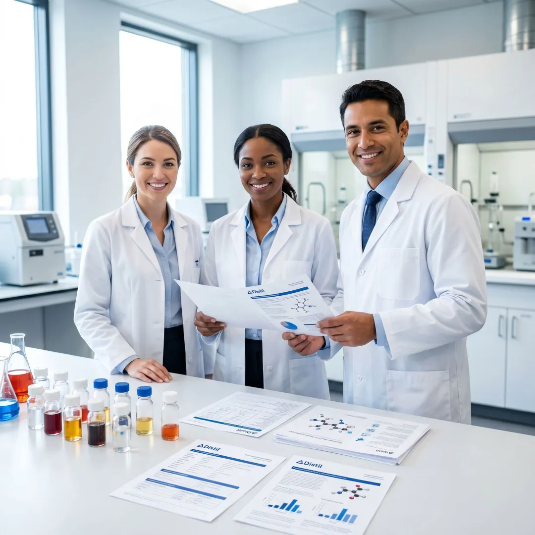 Specialty chemicals samples and technical review