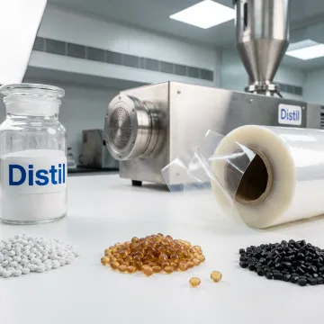 Antiblock masterbatch pellets for plastic film production